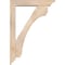 Ekena Millwork Legacy Traditional Smooth Bracket w/ Offset Brace, Douglas Fir, 5 1/2"W x 28"D x 40"H BKT0604X28X40LEC01SDF - alternate 3
